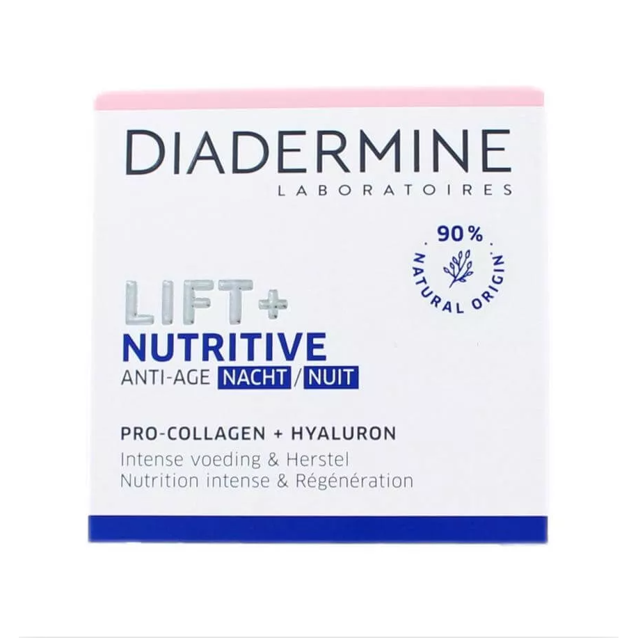 Diadermine - Nachtcreme - Lift+Nutritive - Anti Age - 50ml