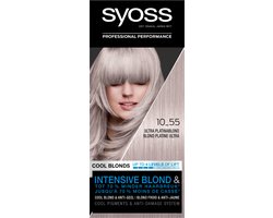 SYOSS Color Blond Cool Blonds 10-55 Ultra Platinum Blond Haarverf - 1 stuk