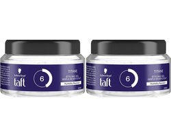 Schwarzkopf Taft Titane Haargel - Duoverpakking 2 x 250 ml