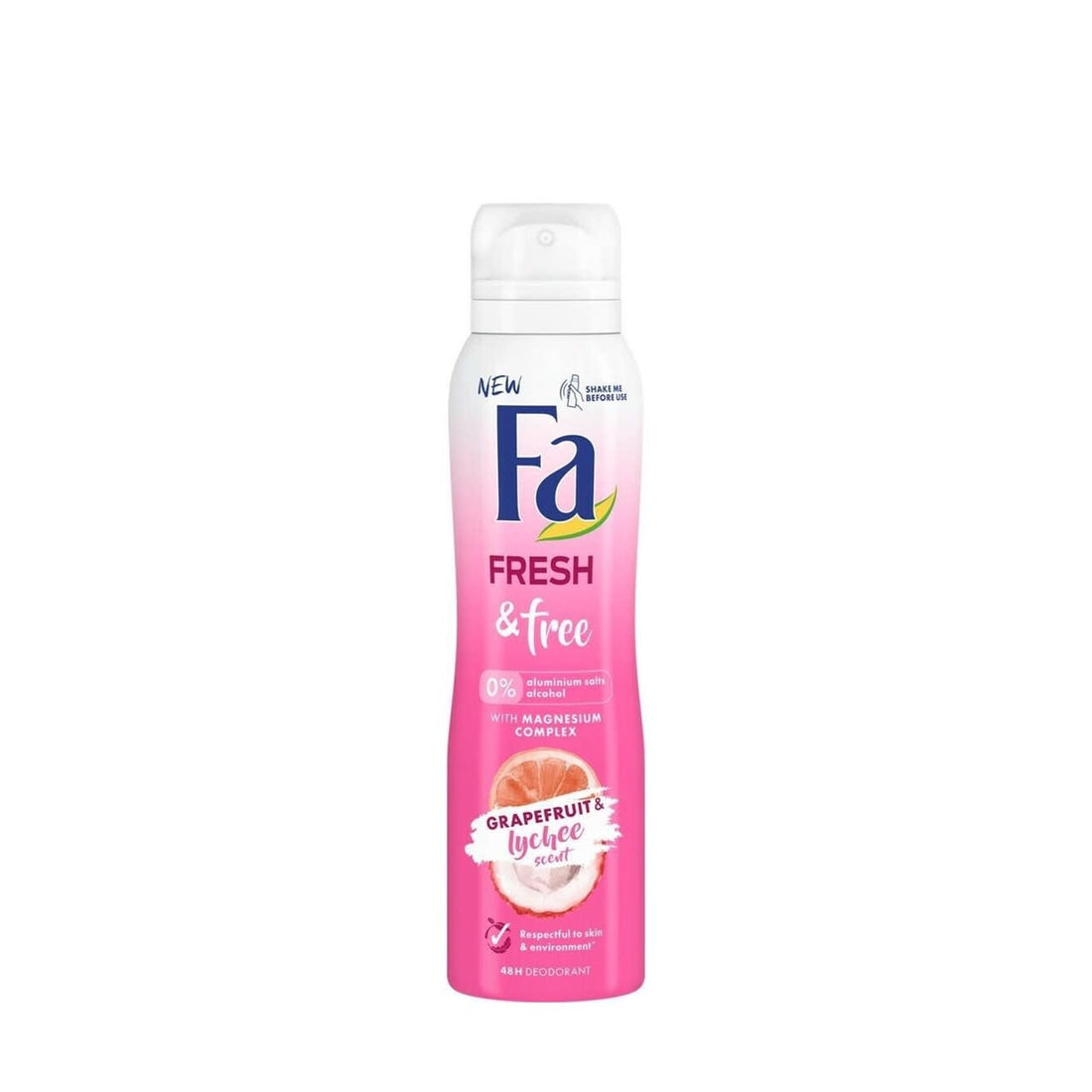 Fa - Deodorant - Spray - Fresh & Free - Grapefruit & Lychee - 150ml