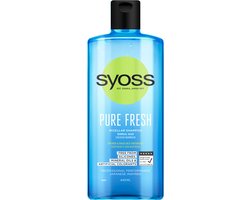 Syoss Pure Fresh Micellar Shampoo - 440 ml