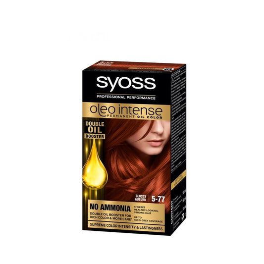 Syoss - Haarverf - Oleo Intense - 5-77 - Warm Kastanjerood - 1 Stuk