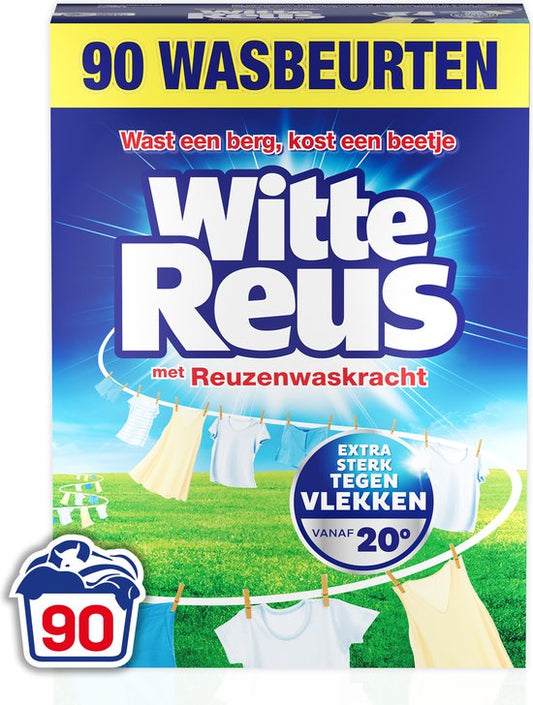 Witte Reus - Waspoeder - Witte Was - 90 Wasbeurten