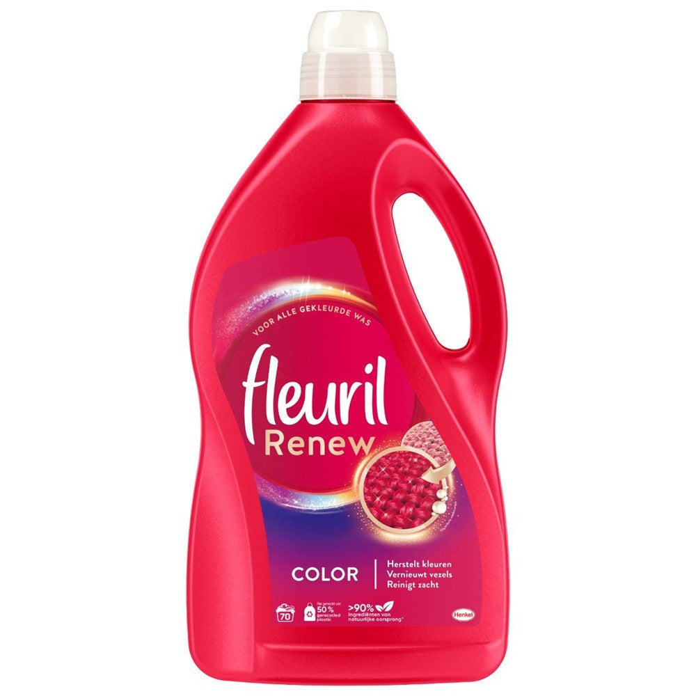 Fleuril - Wasmiddel - Vloeibaar - Renew - Color - 70Wb/3850ml