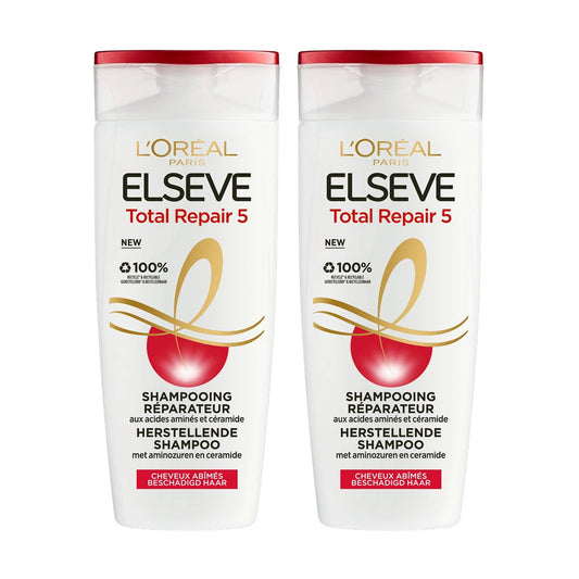 L'Oreal Elseve - Shampoo - Total Repair 5 - 2x400ml