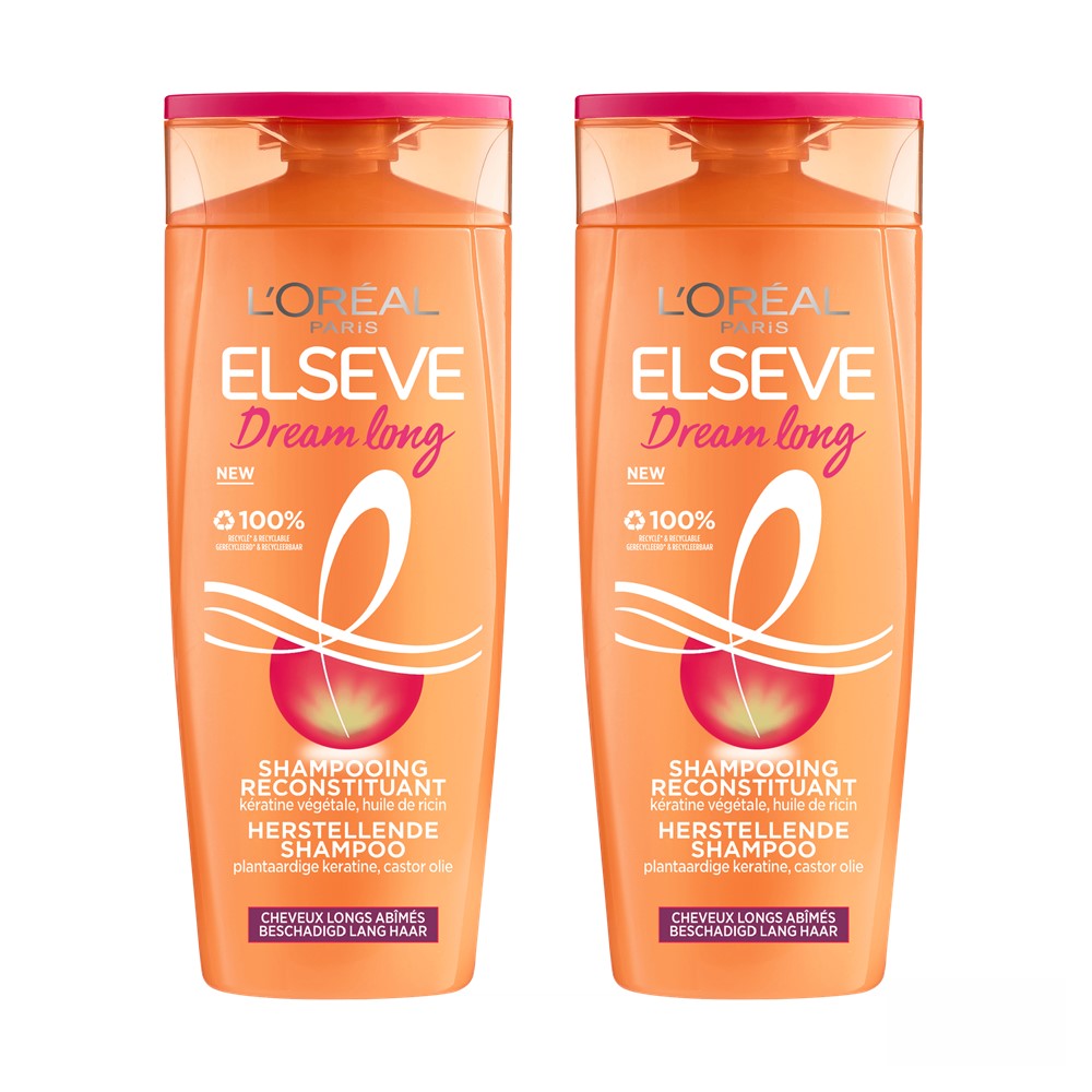 L'Oreal Elseve - Shampoo - Dream Long - 2x400ml