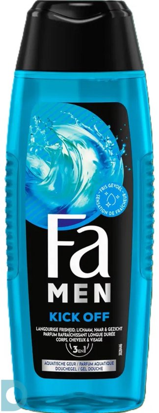 Fa Men Perfect Wave shower gel 6x 250ml - Voordeelverpakking