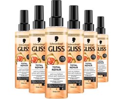 Gliss Kur Anti-Klit Spray Total Repair 19 - 6 st - voordeelverpakking