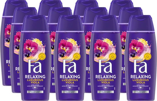 Fa Luxurious Viola Douchegel 12x250ml - Voordeelverpakking