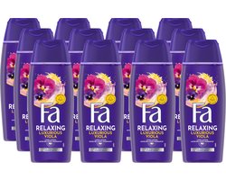 Fa Luxurious Viola Douchegel 12x250ml - Voordeelverpakking