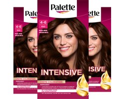 Palette - 850 Mokka Bruin - Haarverf - Intensieve, Natuurlijke Kleuren met 100% Grijsdekking - Voordeelverpakking - 3 stuks