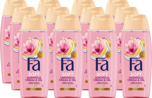 Fa Magnolia Cream & Oil Douchegel 12x250ml - Voordeelverpakking