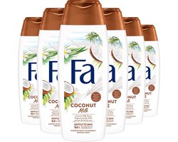 Fa Coconut Milk Douchegel - 6 x 250ml - Voordeelverpakking
