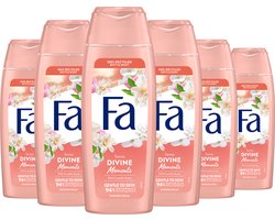 6x Fa Douchegel - Divine Moments 250 ml