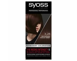 Syoss - Haarverf - 3_28 - Pure Chocolade - 115ml x 3
