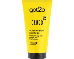 Got2b Glued Water Resistant Spiking Gel - Haarstyling - Haargel - Waterbestending - Extreme Fixatie - Voordeelverpakking - 6x 150ml
