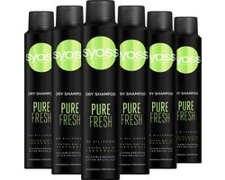SYOSS Pure Fresh Droogshampoo 6x 200ml