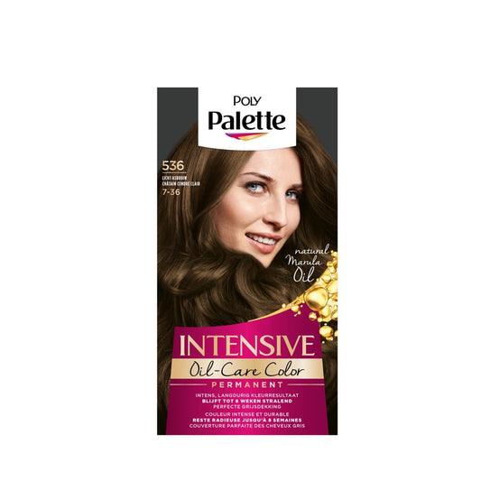 Poly Palette - Haarverf - 536 - Licht Asbruin - 1 Stuk