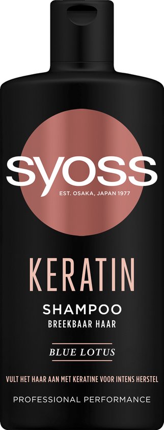 Syoss Keratin - Shampoo - Voordeelverpakking - 6x440ml
