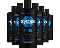 SYOSS Volume Shampoo 6x 440ml - Voordeelverpakking