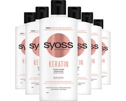 Syoss Keratin Conditioner - Voordeelverpakking - 6x440 ml