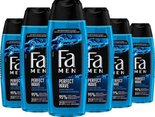 Fa Perfect Wave Showergel 6x 250ml - Voordeelverpakking