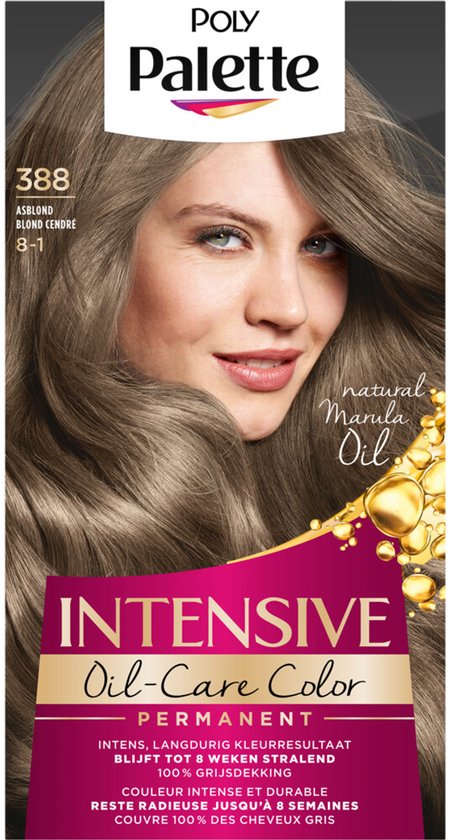 Schwarzkopf Poly Palette - Haarverf - 388 - Asblond - 115ml x 3