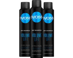 Syoss - Shampoo - Droogshampoo - Volume Lift - 200ml x 3