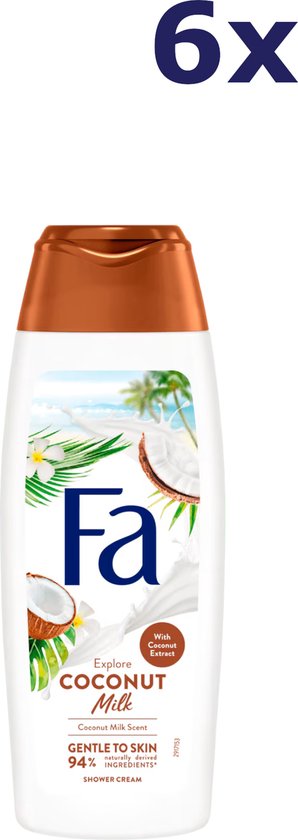 Fa Douchegel - Coconut Milk - 6x 250ml