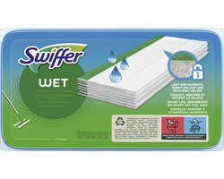 Swiffer Vloerreiniger Vochtige Vloerdoekjes Met Frisse Citroengeur - 24 Navullingen