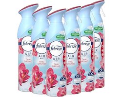 FEBREZE Luchtverfrisser - Thai Orchid - 6 x 300ml - Voordeelverpakking