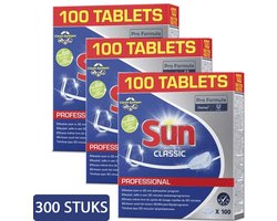 Sun - Vaatwastabletten - Classic - Regular - 300 vaatwastabletten - Voordeelverpakking