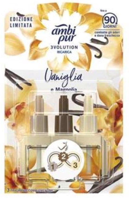 Electric Air Freshener Refills Ambi Pur 3Volution Vanille & Magnolia 20 ml