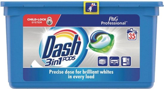 Dash - Wasmiddel - Pods - Professional - 35wb/882g
