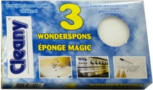 Cleany Wonderspons 3 stuks