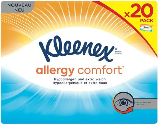 Kleenex - Zakdoeken - Allergy Comfort - 4 Laags - 20x9st