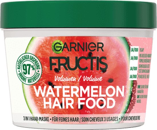 Garnier Fructis - Haarmasker - Watermelon - 390ml