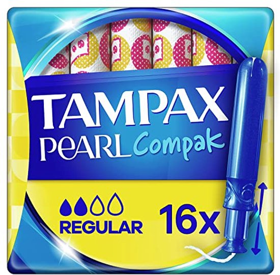 Tampax Pearl Kompak Tampons - 16 Stuks