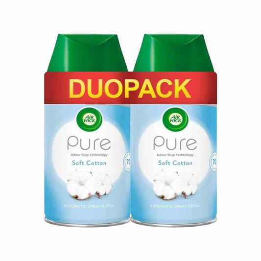 Air Wick Freshmatic Automatische Spray Navulling Soft Cotton 2 X 250 ML