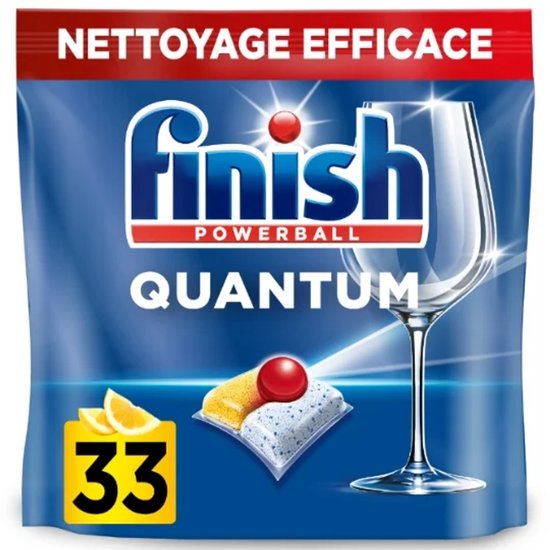 Finish - Vaatwas - Capsule - Quantum - Lemon - 33wb