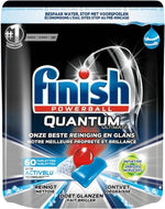 Finish Powerball - Quantum Ultimate - Vaatwastabletten - Ontvetter - 60 Tabletten