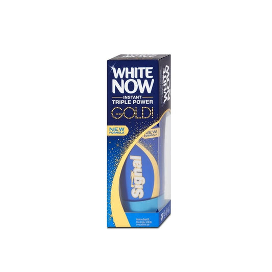 Signal - Tandpasta - White Now - Instant Triple Power - Gold - 50ml