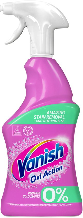 Vanish Oxi Action Spray 450 ml vlekken verwijderaar 6X Voordeelverpakking