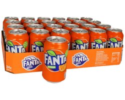 Fanta Orange – 24 x 33 cl tray frisdrank