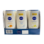 Nivea - Display - Douchegel - Creme Soft+Apricot+Star Fruit - 3 Assortimenten - 21 Stuks