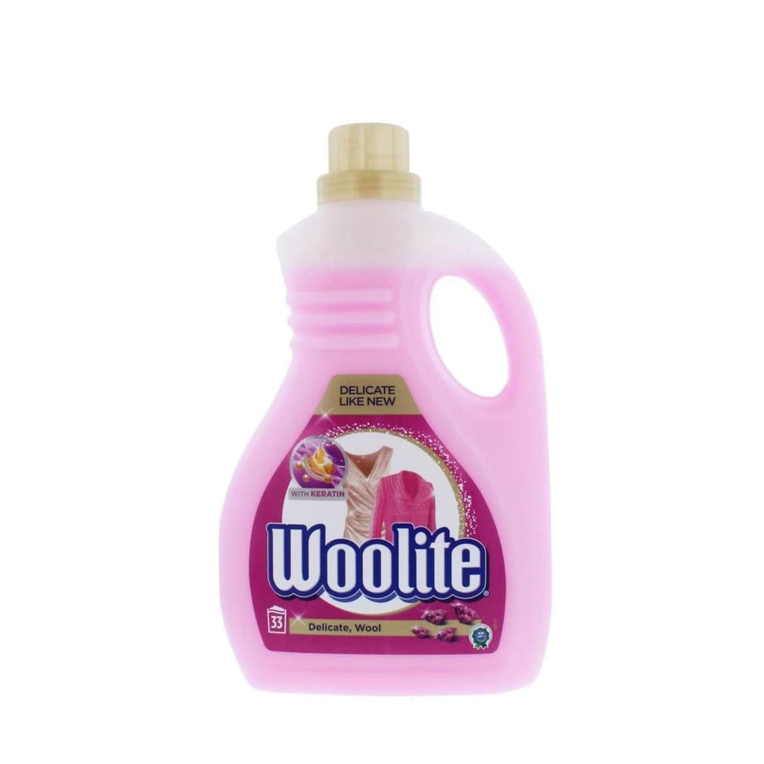 Woolite - Wasmiddel - Vloeibaar - Delicate, Wool - 33Wb/2L