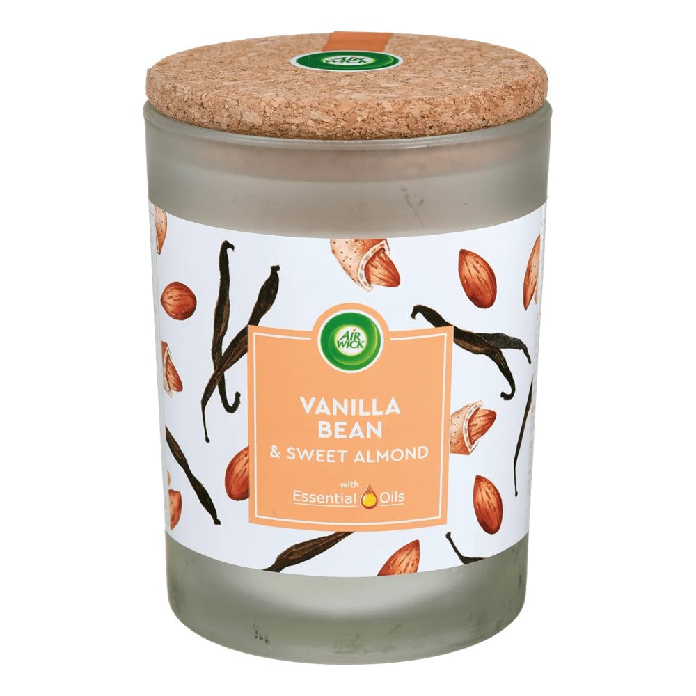 Air Wick - Geurkaars - Vanilla Bean & Sweet Almond - 185g