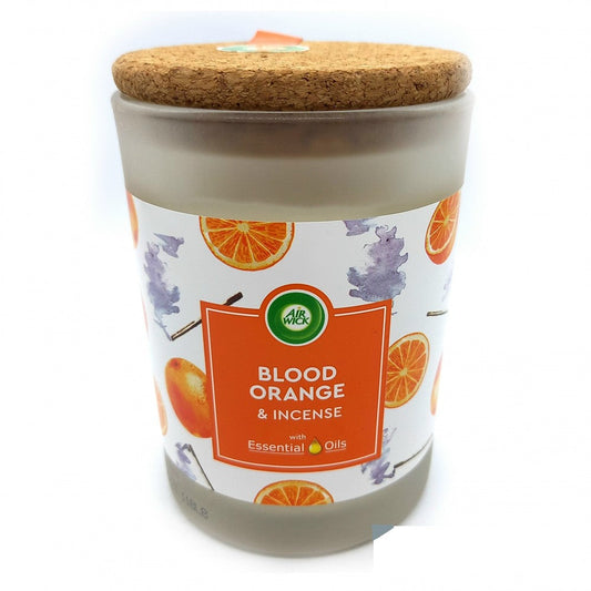 Air Wick - Geurkaars - Blood Orange & Incense - 185g