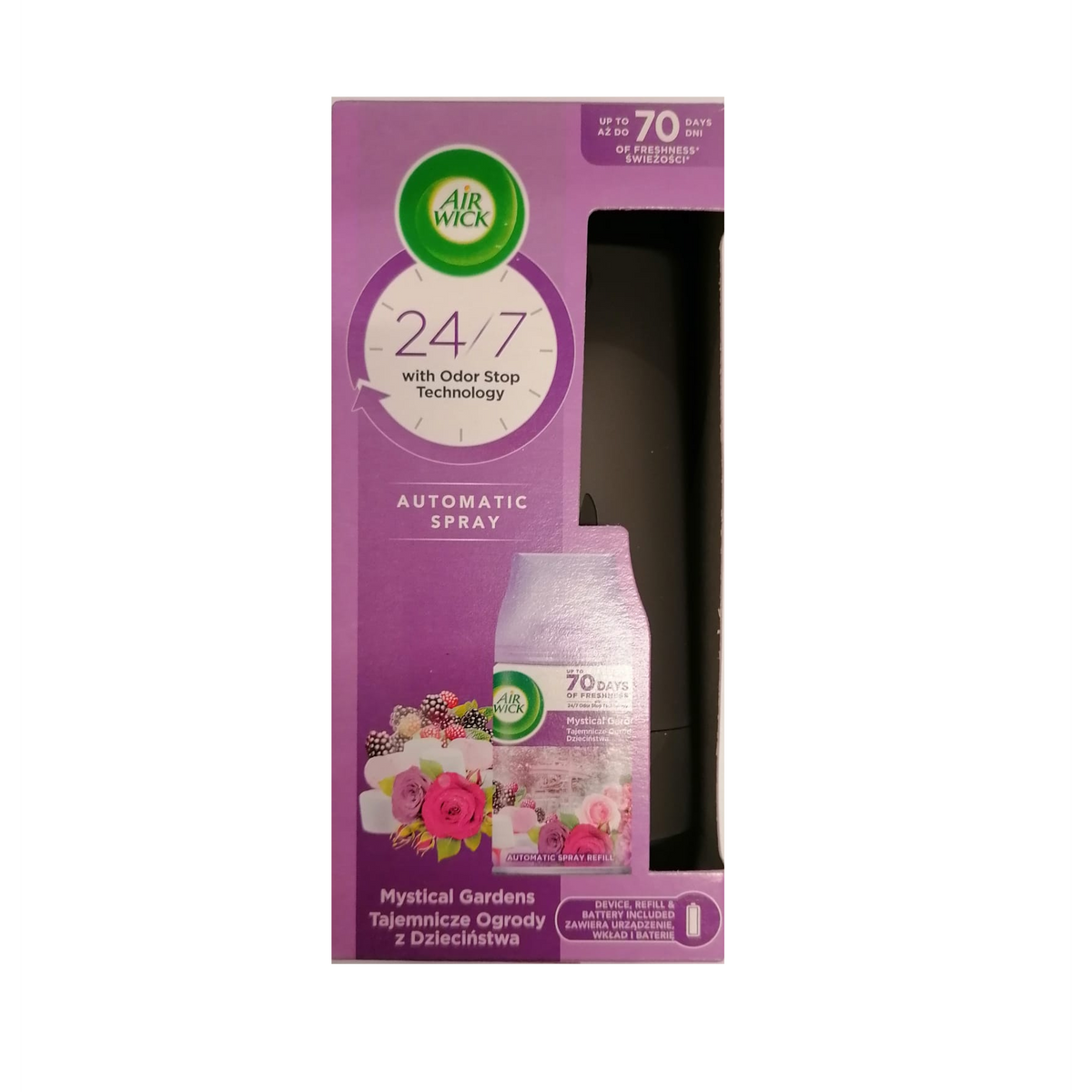 Air Wick - Luchtverfrisser - Starterset - Freshmatic Max - Mystical Gardens - 1 Stuk