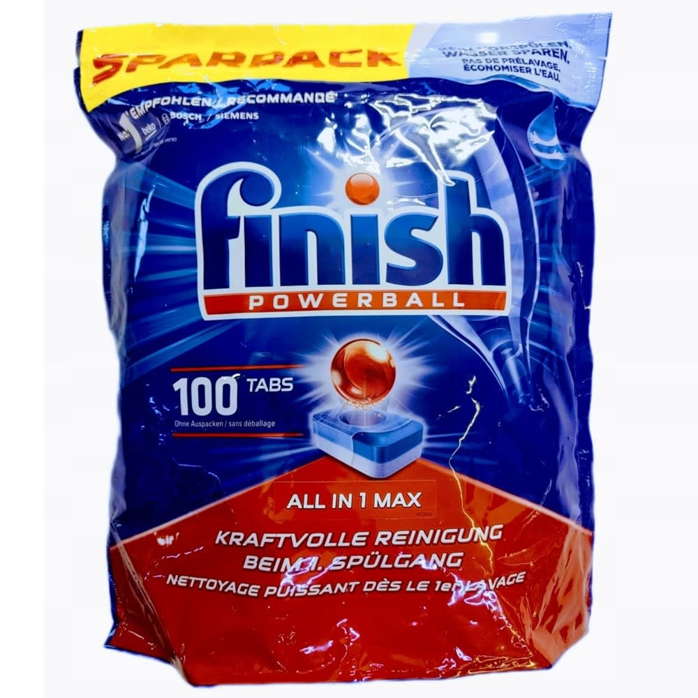 Finish Powerball - Vaatwas - Tablet - All in 1 Max - 100 Tabs